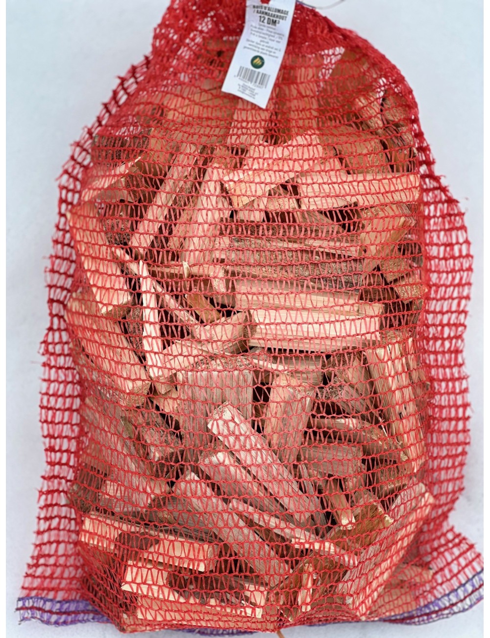 Palette de sacs de bois d'allumage - 56 unités de 12 dm³
