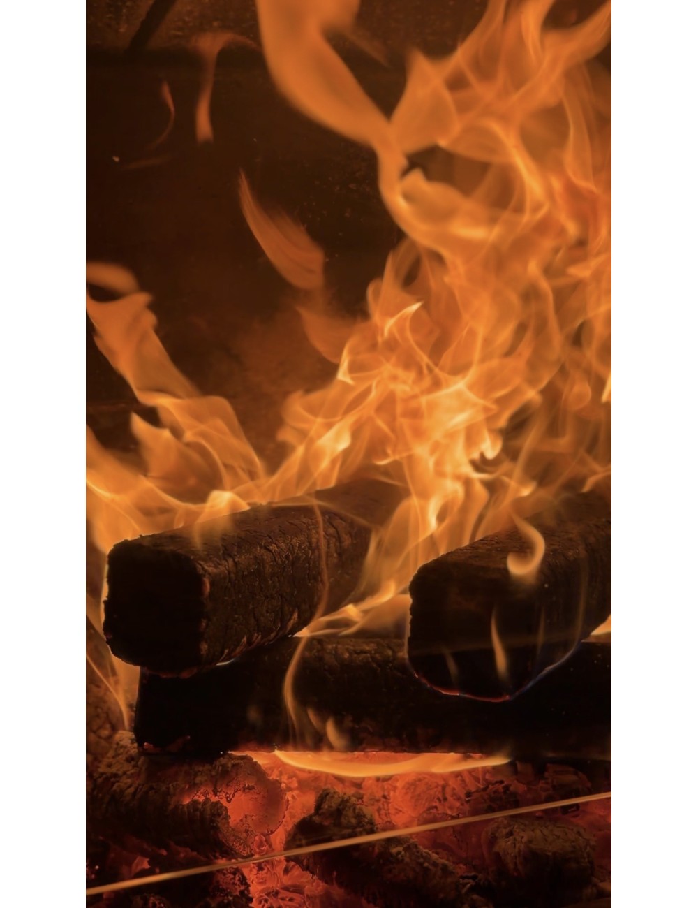 Pack de 12 bûches de bois compressées extrudées de type PINI & KAY +/- 10 kg en DRIVE IN uniquement